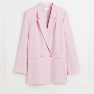 H&M Pink Oversized Blazer